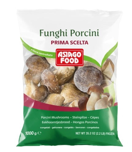 ASIAGO FUNGHI PORCINI -HONGOS ENTEROS 1 KG