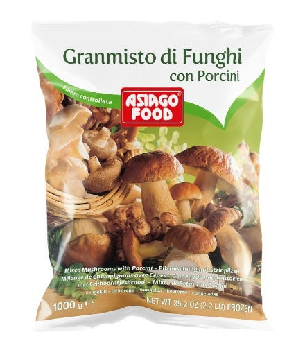 ASIAGO PORCINI -HONGOS MIXTOS 1 KG