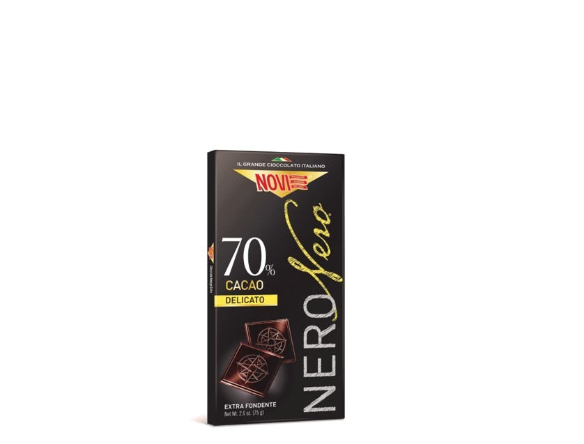 Novi Nero Delicato 70% Cacao 75grms