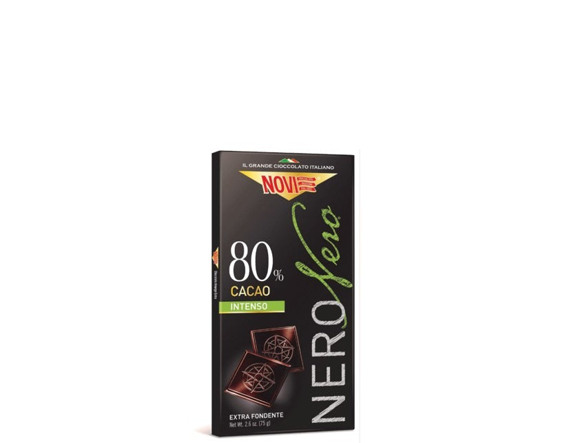 Novi Nero Nero 80% Cacao Intenso 75grms