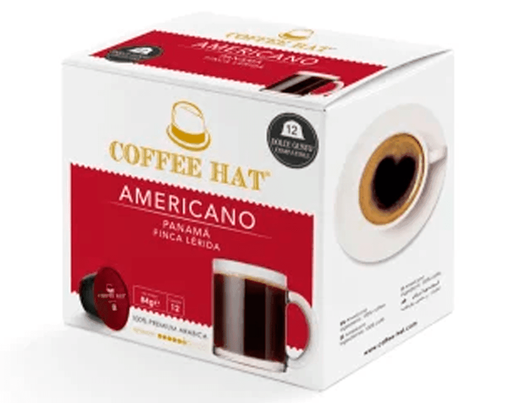 Coffee Hat Americano Dg 12 Capsulas