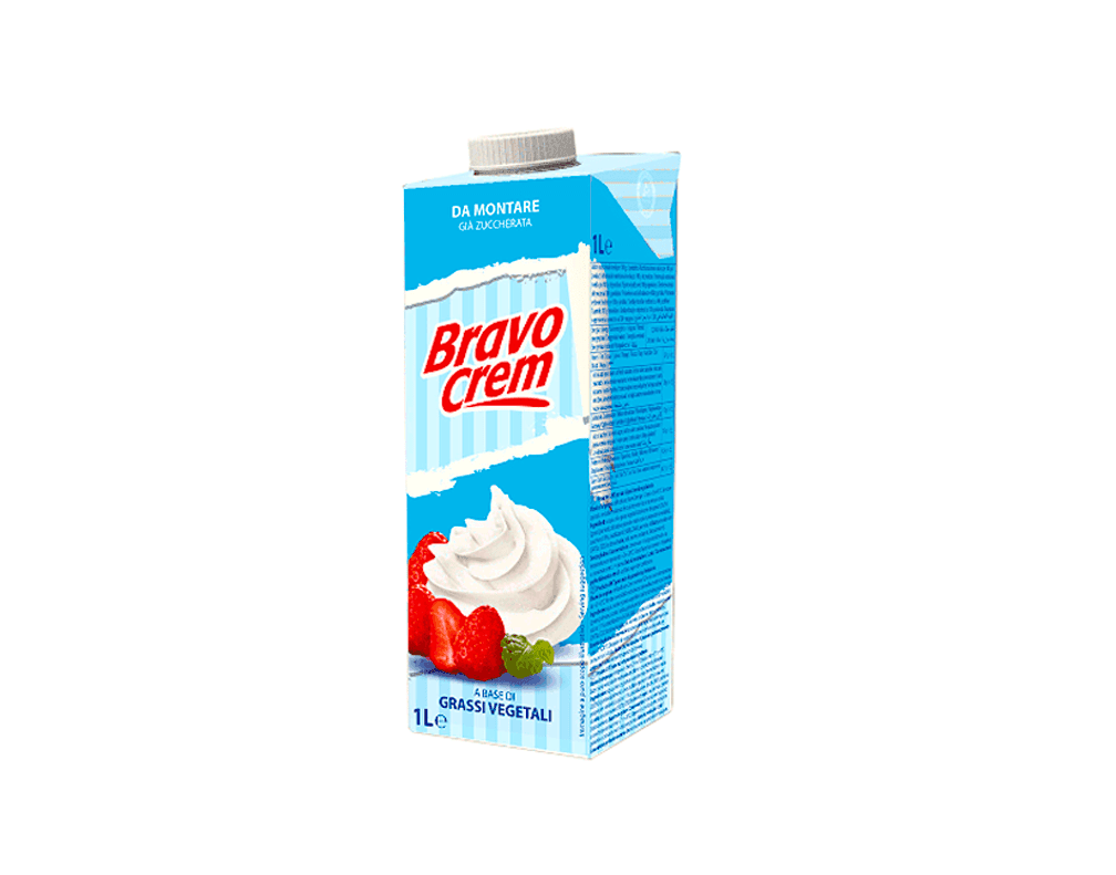 Bravo Crem Crema Azucarada/Zuccherata 1Ltr
