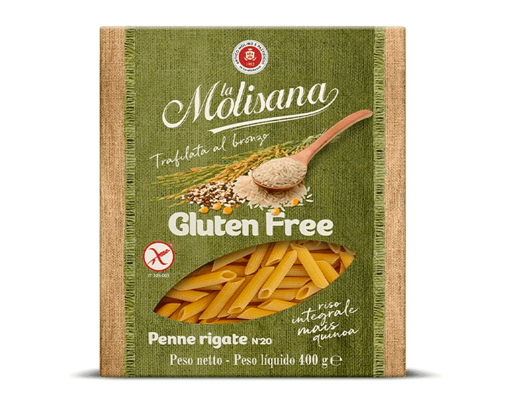 La Molisana Penne Rigate Gluten Free 400Grms
