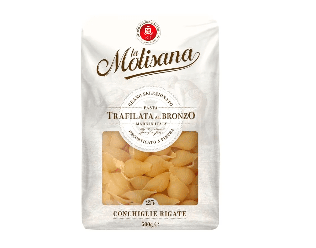 La Molisana Conchiglie Rigate No. 25 500Grms