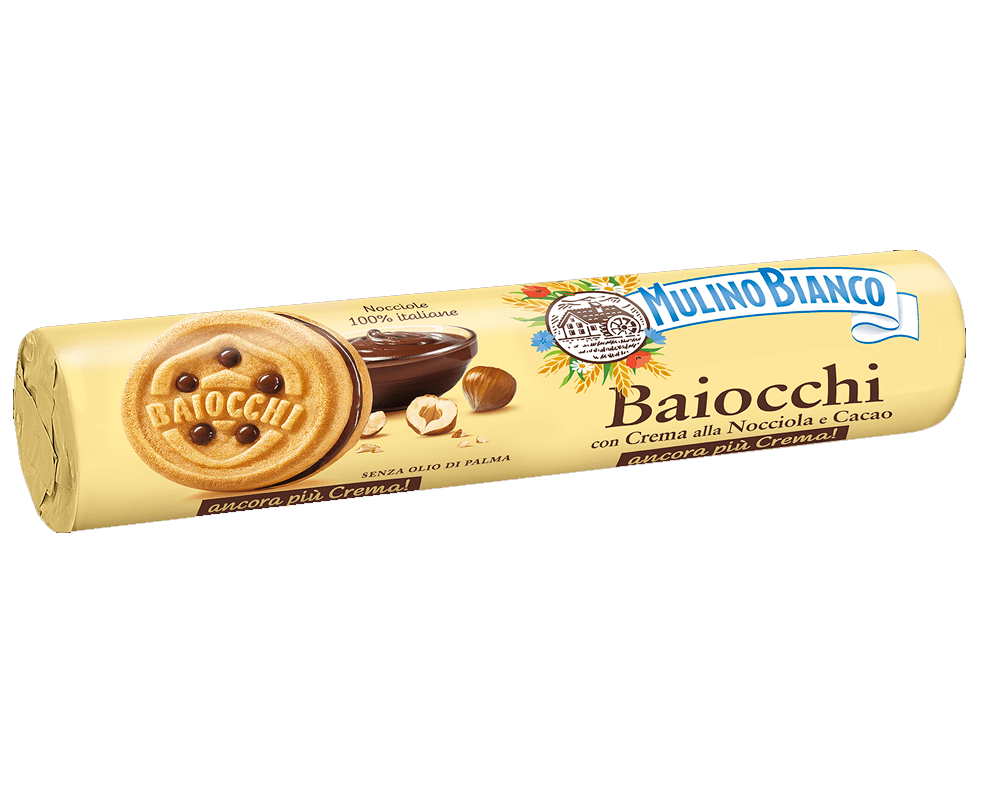 Mulino Bianco Galleta Baiocchi Tubo Mb 168Grms