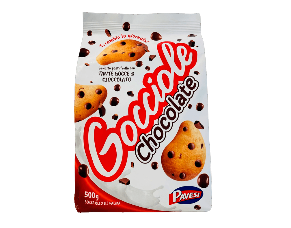 Pavesi Gocciole Chocolate 500Grms