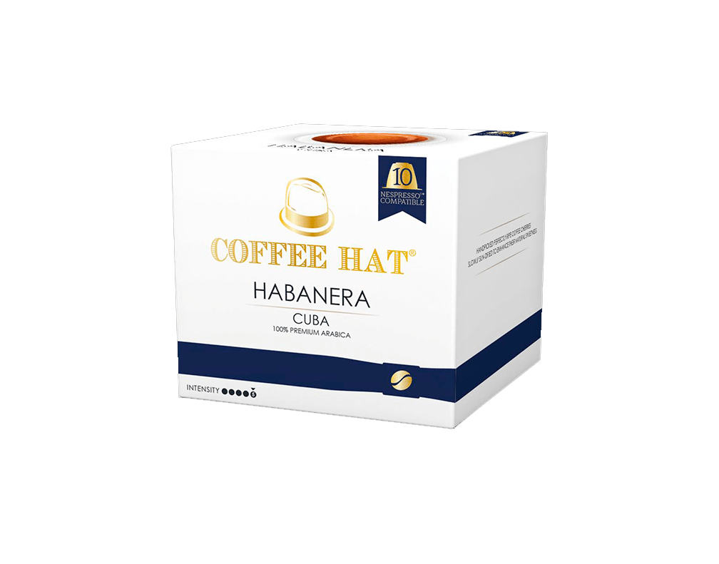 Coffee Hat Cuba Nespresso 10 Capsulas