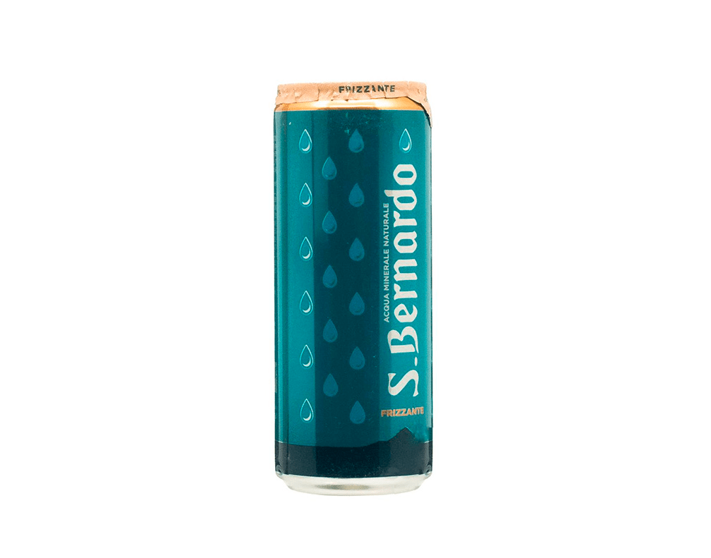 S. Bernardo Agua Con Gas Lata 330Ml